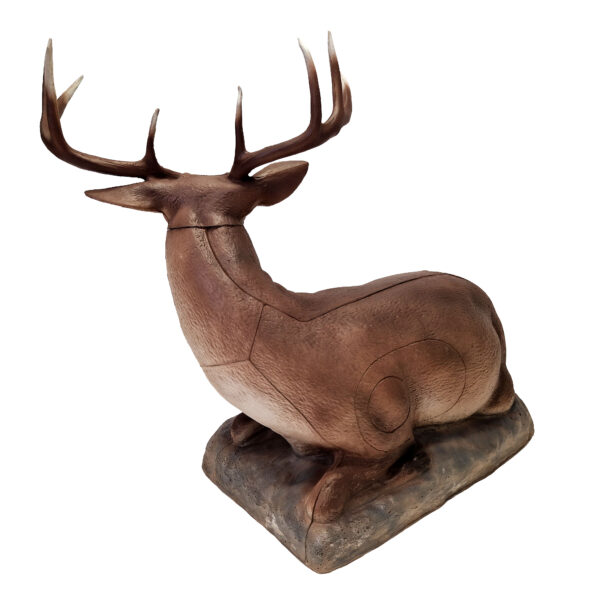 Dammhirsch liegend